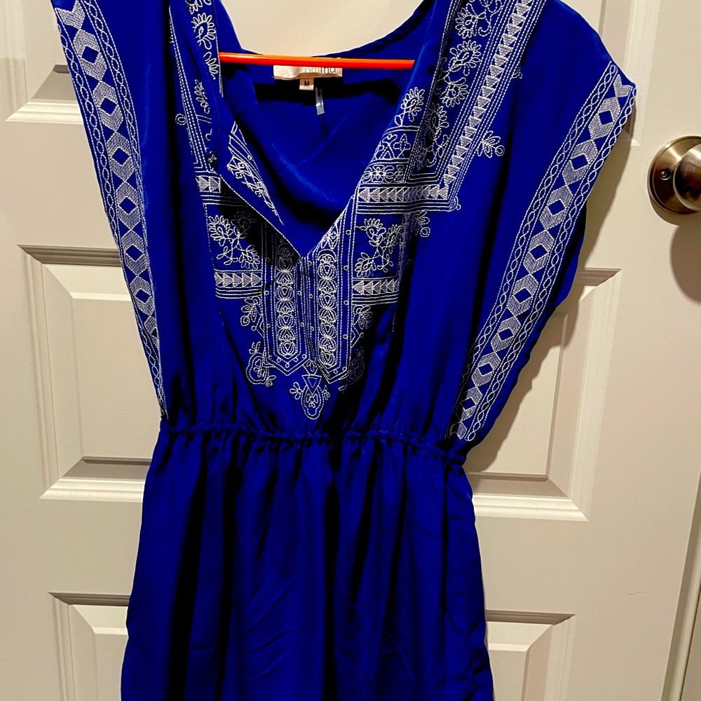 Cute, summer, blue dress